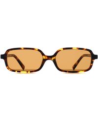 Miu Miu - Rectangle Honey Havana Mu11Zs - Lyst