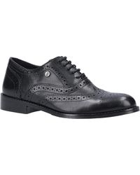 Hush Puppies - Natalie Leather Brogue Lace Up Shoes - Lyst