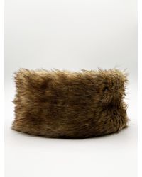 SVNX - Faux Fur Headband - Lyst