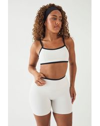 DSGN Studio - Sculpt Contrast Waistband Mini Short - Lyst