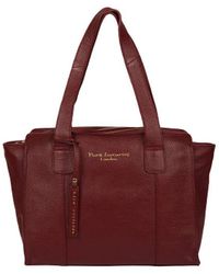 Pure Luxuries - 'Alexandra' Leather Handbag - Lyst