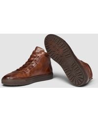 Oliver Sweeney - Defeza Calf Leather Retro Hi-Tops - Lyst