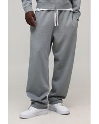 BoohooMAN - Essential Washed Baggy Drop Crotch Jogger - Lyst