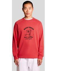 Lyle & Scott - Chest Print Graphic Sweatshirt - Lyst