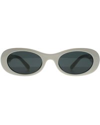 Miu Miu - Oval Ivory Dark Mu06Zs - Lyst