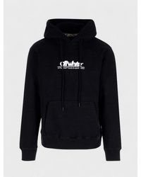 Off-White c/o Virgil Abloh - Chunky Logo Slim Hoodie - Lyst