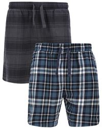 Threadbare - 2 Pack 'Jex' Cotton Pyjama Shorts - Lyst