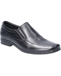 Hush Puppies - Billy Slip On Light Leather Loafer Shoes - Lyst