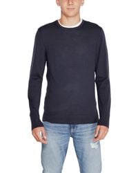 Calvin Klein - Crew Neck Sweater Long Sleeve - Lyst