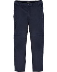Craghoppers - Expert Kiwi Convertible Tailored Cargo Trousers (Dark) - Lyst