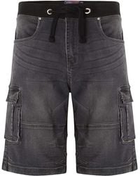 KAM Jeanswear - Kam Big & Tall Cargo Combat Shorts - Lyst