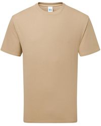 Russell - Classic Combed Cotton Heavyweight T-Shirt - Lyst
