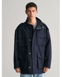 GANT - Evening Cotton Field Jacket - Lyst