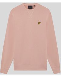 Lyle & Scott - Cotton Crew Neck Sweatshirt - Lyst