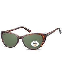 Montana - Cat Eye Shiny Turtle Polarized Mp43 - Lyst