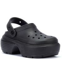 Crocs™ - Stomp Zwarte Klompen - Lyst