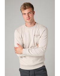 Tokyo Laundry - Cotton Blend Crew Neck Sweatshirt - Lyst