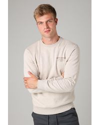 Tokyo Laundry - Cotton Blend Crew Neck Sweatshirt - Lyst
