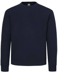 Fruit Of The Loom - Adult Supercotton Sweatshirt (Deep) - Lyst