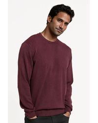 Dunnes - Crew Neck Fine Knit Cotton Jumper - Lyst