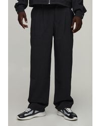 BoohooMAN - Double Pleat Relaxed Fit Co-Ord Tailored Trousers - Lyst