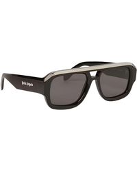 Palm Angels - Accessories Stockton Rectangle Sunglasses - Lyst
