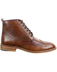 House Of Cavani - Classic Oxford Brogue Ankle Boots - Lyst