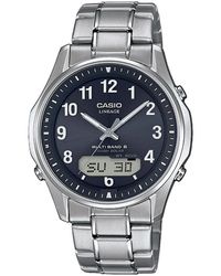 G-Shock - Radio Controlled Watches Watch Lcw-M100Tse-1A2Er Stainless Steel - Lyst