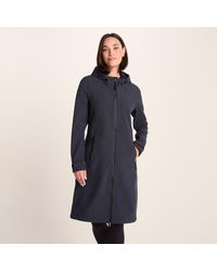 TOG24 - Enya Softshell Long Jacket Dark - Lyst