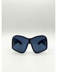SVNX - Square Oversized Mask Sunglasses - Lyst