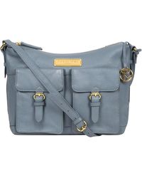 Pure Luxuries - 'Jenna' Cloud Leather Shoulder Bag - Lyst