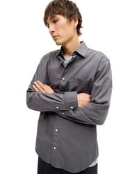 Jack & Jones - Tencel Shirt Regular Fit Long Sleeve - Lyst