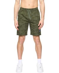 Crosshatch - Janscore Elasticated Waist Cargo Shorts (Deep) - Lyst