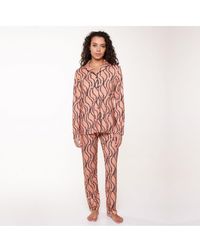 Lingadore - Pyjama Set In Rose Smoke Print - Lyst