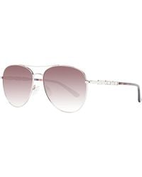 Guess - Silver Sunglasses - Lyst