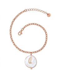 Glanzstücke München - Bracelet Sterling Rose Freshwater Cultured Pearl - Lyst