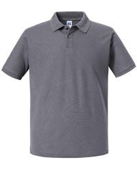 Russell - Authentic Eco Piqué Polo Shirt (Convoy) - Lyst