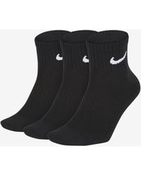 Nike - Dry Cushion Everyday 3 Pairs Ankle Socks - Lyst