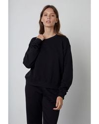 Velvet By Graham & Spencer - Crew Sweatshirt - Lyst