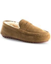 Aus Wooli - Australia Terrigal Cosy Moccasins - Lyst