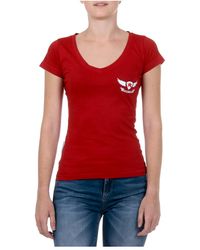 Andrew Charles by Andy Hilfiger - T-Shirt Short Sleeves V-Neck Tapiwa - Lyst