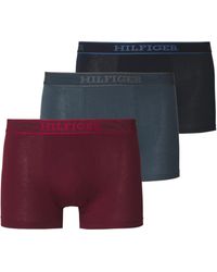 Tommy Hilfiger - Trunks 3 Pack Monotype Repeat Logo Stretch - Lyst
