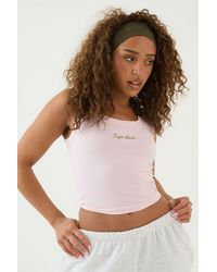 DSGN Studio - Script Scoop Neck Vest Top - Lyst