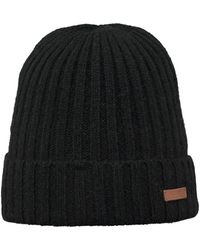 Barts - Haakon Turnup Warn Soft Knitted Walking Beanie Hat - Lyst