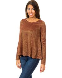 Met - Sweater Ronde Hals En Lange Mouwen Voor 10Dml0483 - Lyst
