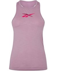 Reebok - Graphic Slim Fit Tank Top - Lyst