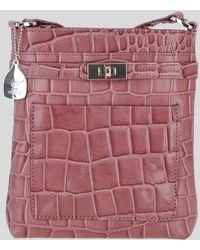 Ashwood Leather - Real Crossbody Bag With Adjustable Strap - Lyst