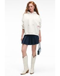 Grimelange - Embroidered Oversized Hooded Sweatshirt - Lyst