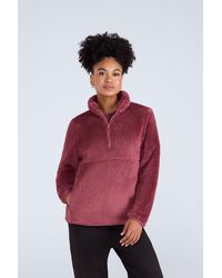 Mountain Warehouse - Teddy Fleece Sweater Half Zip Warm Cosy Casual Coat - Lyst