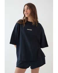 DSGN Studio - Heavyweight Washed Oversized Short Sleeve T-Shirt - Lyst